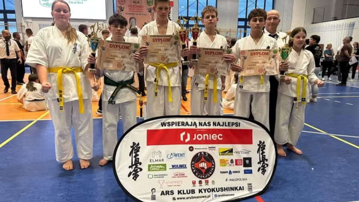 Cztery medale karateków ARS Limanowa – JONIEC Team na 42. Pucharze Polski Karate Kyokushin