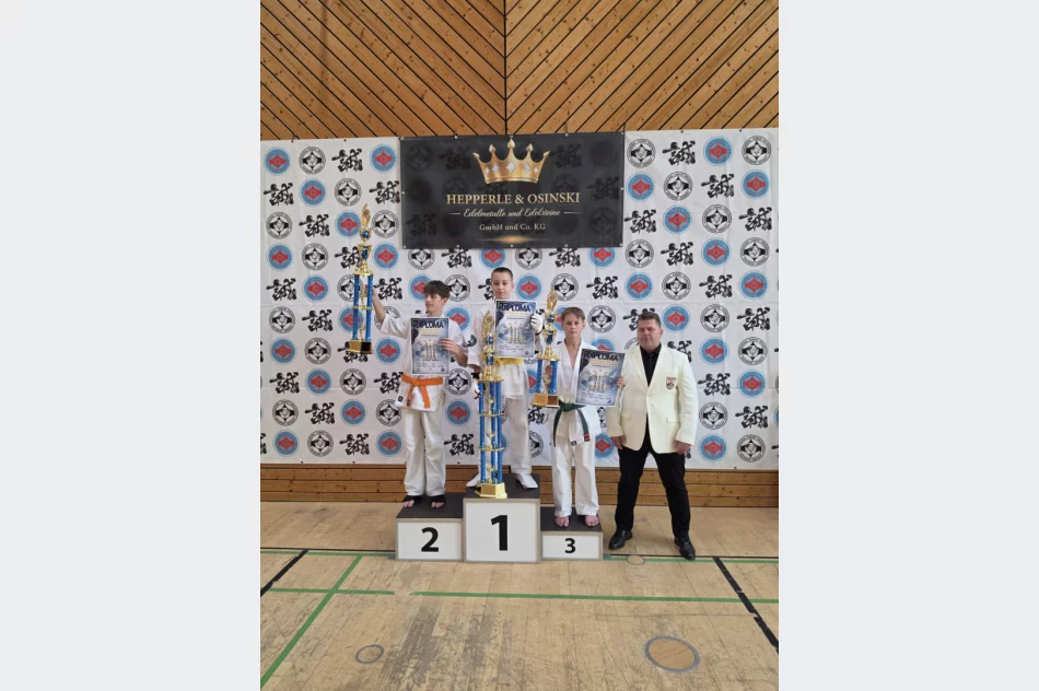 Sześć medali zawodników Limanowskiego Klubu Kyokushin Karate na Mistrzostwach Unii Europejskiej w Niemczech - zdjęcie 4