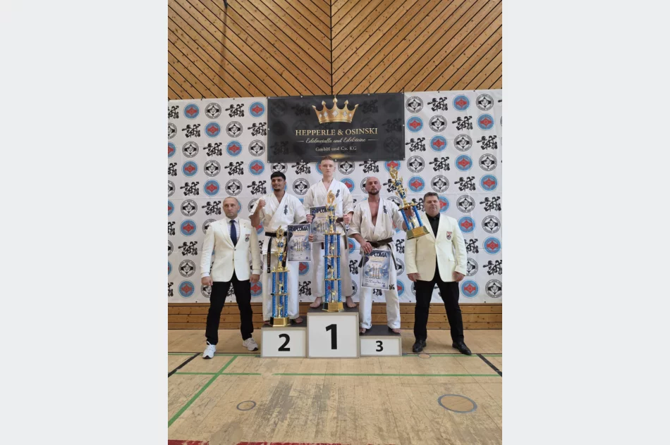 Sześć medali zawodników Limanowskiego Klubu Kyokushin Karate na Mistrzostwach Unii Europejskiej w Niemczech - zdjęcie 7