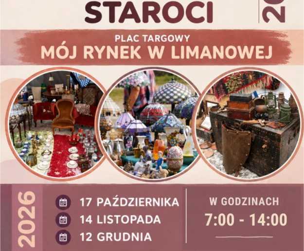Limanowski Jarmark Staroci - już w sobotę 17 października! - Zdjęcie główne