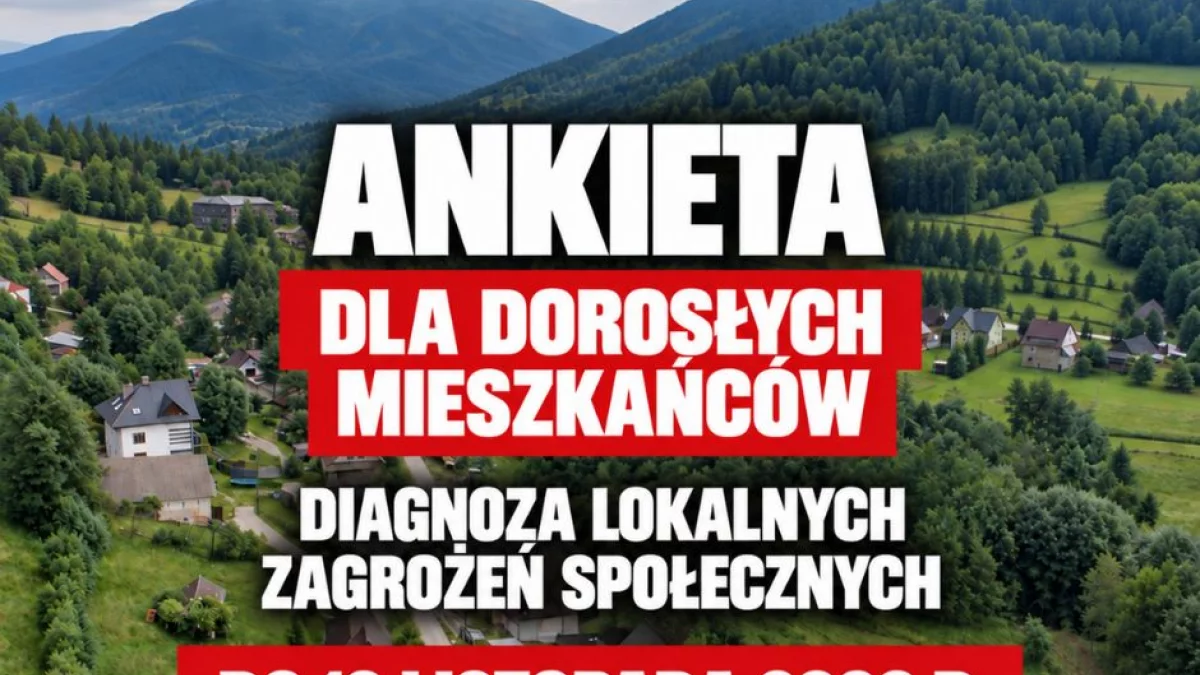 Ankieta dla mieszkańców gminy Mszana Dolna