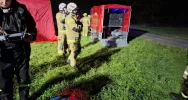 Upadek drona bojowego i ranni - tak ćwiczyli strażacy  - zdjęcie 4