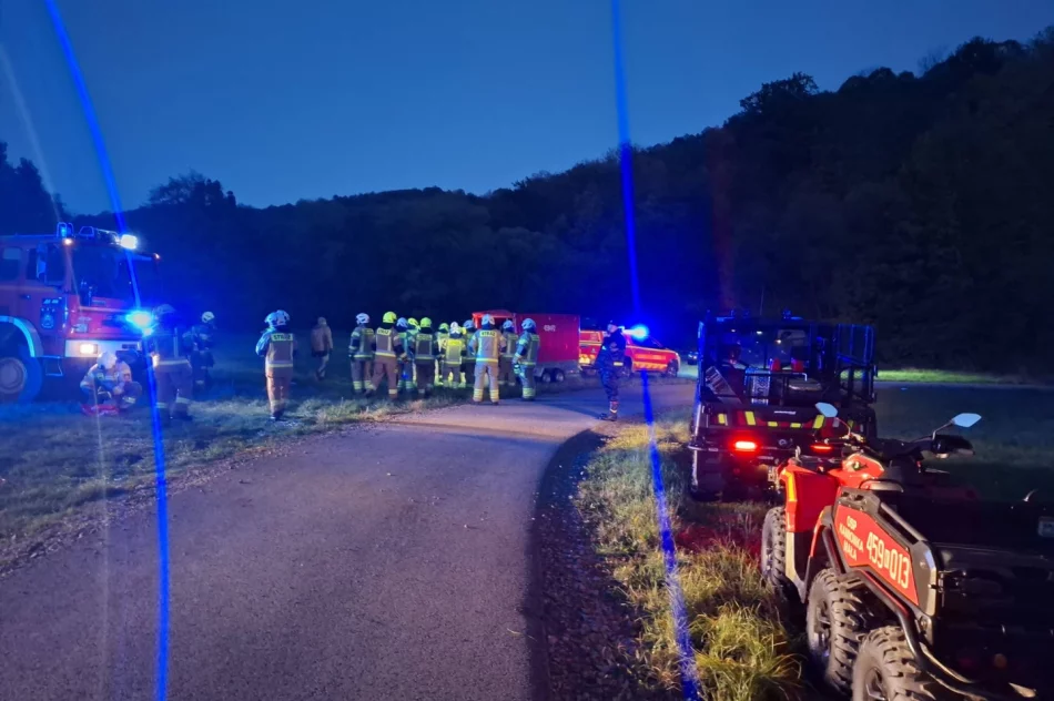 Upadek drona bojowego i ranni - tak ćwiczyli strażacy  - zdjęcie 5
