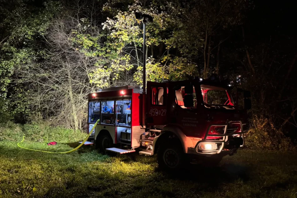 Upadek drona bojowego i ranni - tak ćwiczyli strażacy  - zdjęcie 15