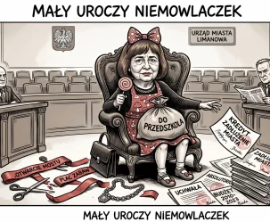 Mały uroczy niemowlaczek - zdjęcie główne