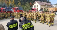 Dwa kilometry linii gaśniczej. Strażacy ćwiczyli w kamieniołomie - zdjęcie 3