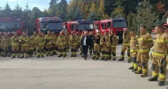 Dwa kilometry linii gaśniczej. Strażacy ćwiczyli w kamieniołomie - zdjęcie 5