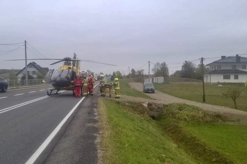 20-latek w bardzo ciężkim stanie zabrany przez LPR - zdjęcie 2