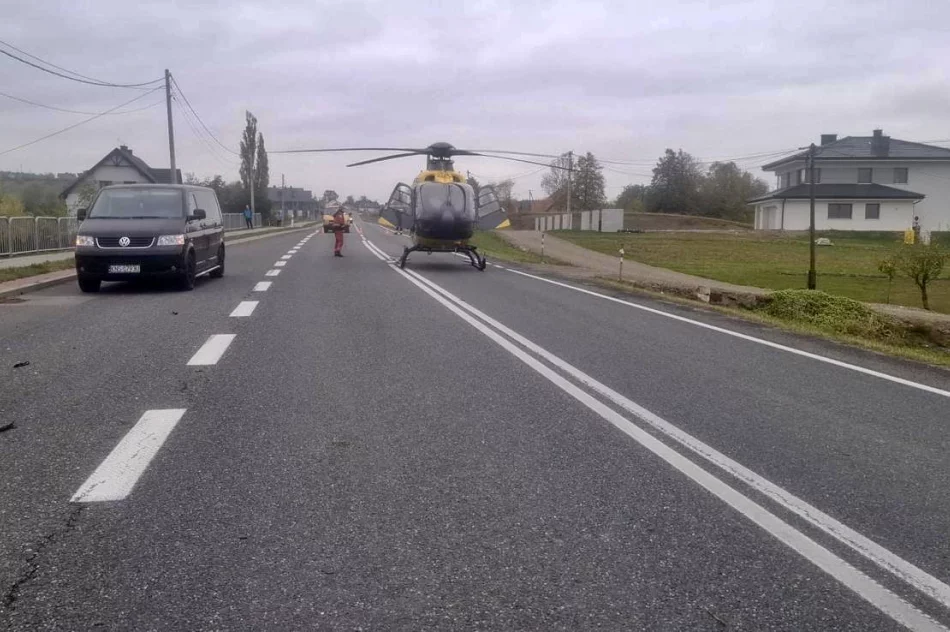 20-latek w bardzo ciężkim stanie zabrany przez LPR - zdjęcie 4