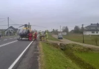 Poważny wypadek, wezwano LPR. - zdjęcie główne