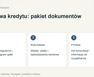 Spór o umowę kredytu: jakie dokumenty przygotować, zanim ocenisz roszczenie - zdjęcie główne