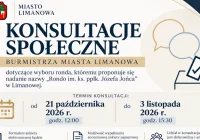 Ogłoszenie konsultacji społecznych w sprawie nazwy ronda w Limanowej - zdjęcie główne
