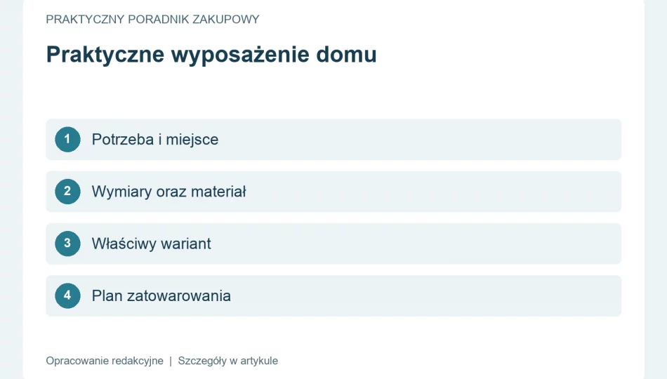 Jesienne wyposażenie domu w ofercie sklepu: jak wybierać praktyczne produkty - zdjęcie 1