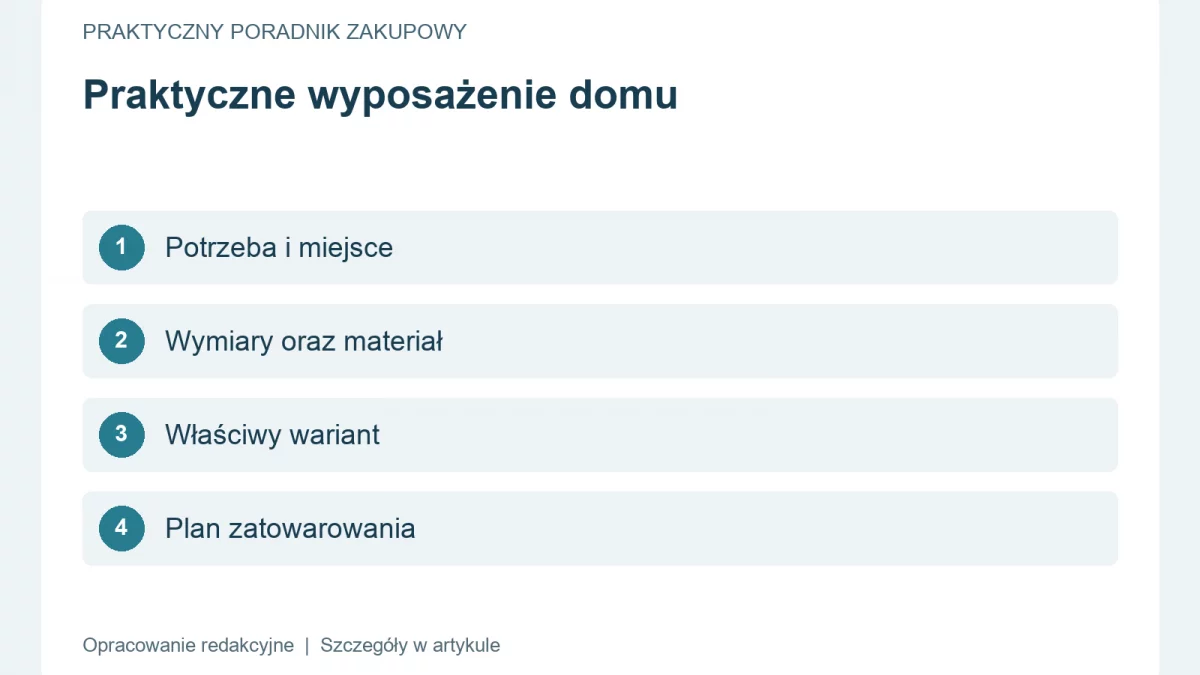 Jesienne wyposażenie domu w ofercie sklepu: jak wybierać praktyczne produkty