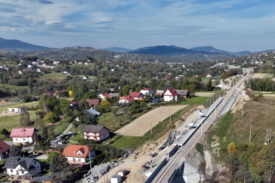 Stacja, przystanki, wiadukty i tunele. Nowe zdjęcia z lotu ptaka - zdjęcie 5