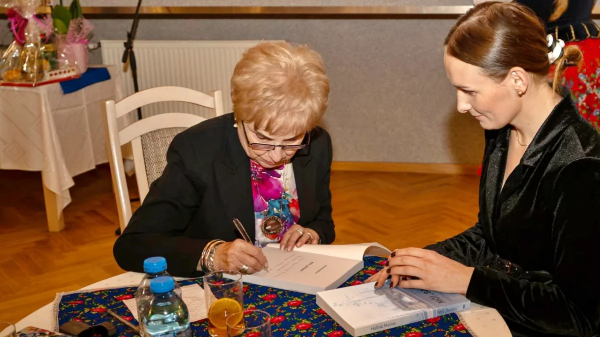 Spotkanie autorskie Haliny Matras i prezentacja książki „Mój Batory” w remizie OSP w Olszówce