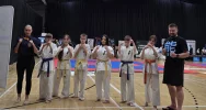Sześć medali i trzecie miejsce drużynowe Limanowskiego Klubu Kyokushin Karate w Pucharze Polski Kenbukai - zdjęcie 2