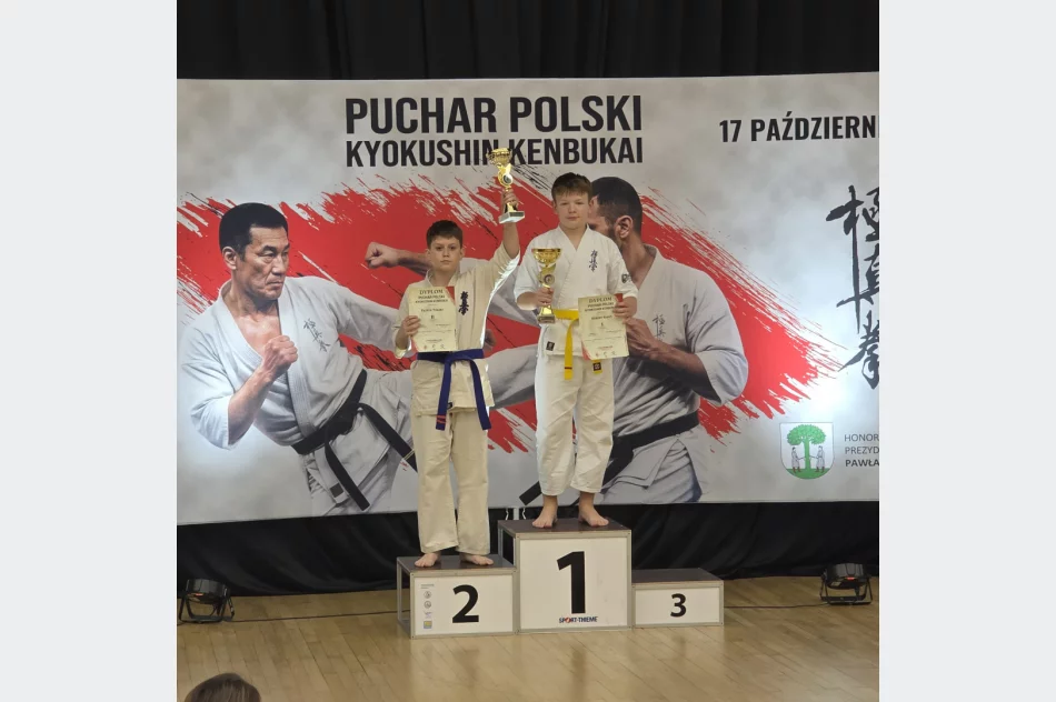 Sześć medali i trzecie miejsce drużynowe Limanowskiego Klubu Kyokushin Karate w Pucharze Polski Kenbukai - zdjęcie 6