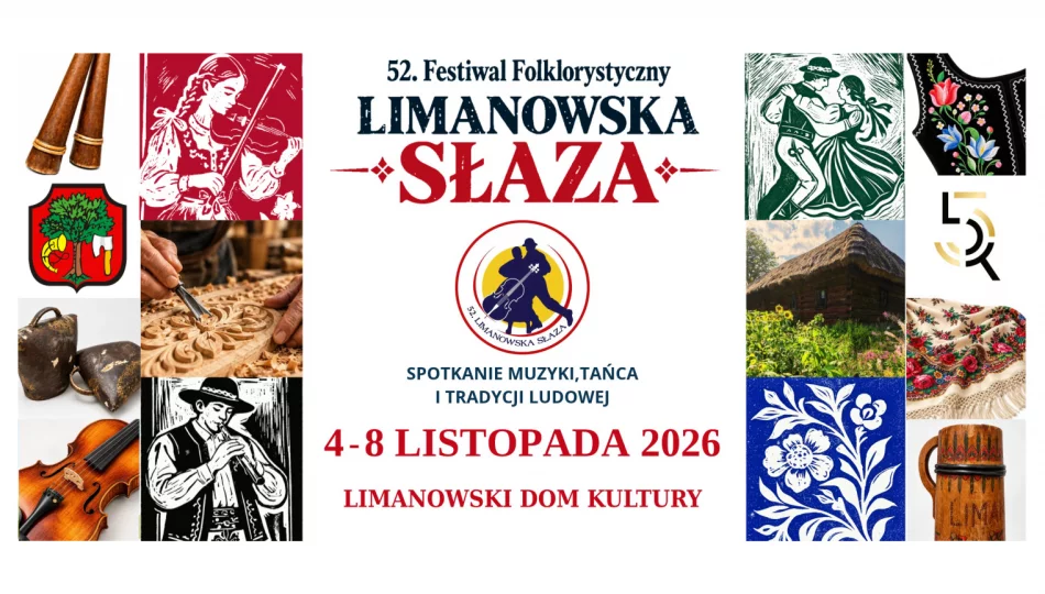52. „Limanowska Słaza” coraz bliżej – przedstawiamy program występów - zdjęcie 1