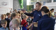 Policjanci w szkolnych ławkach  - zdjęcie 4