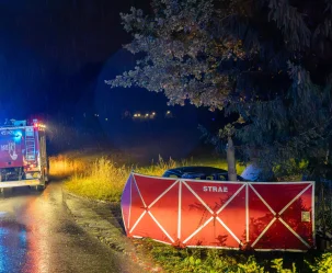 Tragiczny wypadek - nie żyje kierowca  - zdjęcie główne