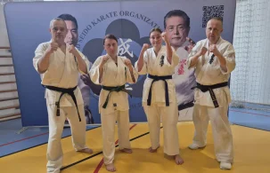 100 karateków na macie. Przedstawiciele ARS Limanowa na zgrupowaniu. - Zdjęcie główne