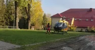 ​Śmigłowiec LPR zabrał dziecko z podejrzeniem udaru - zdjęcie 5