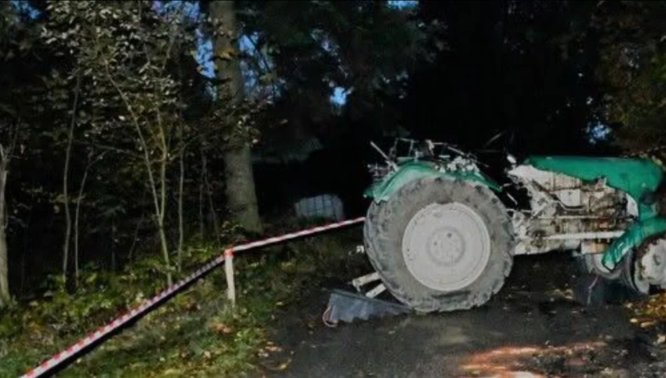 Policja bada okoliczności śmierci traktorzysty - zdjęcie 1