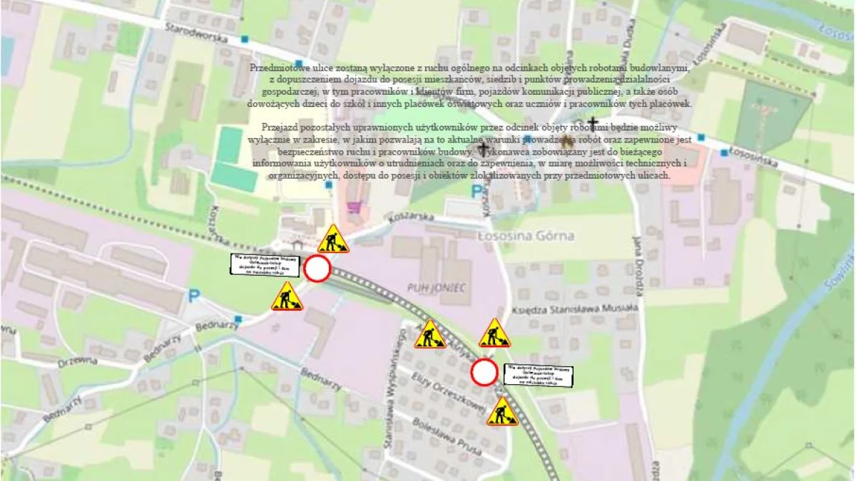 Po Wszystkich Świętych ruszą zmiany w organizacji ruchu na wybranych ulicach Limanowej