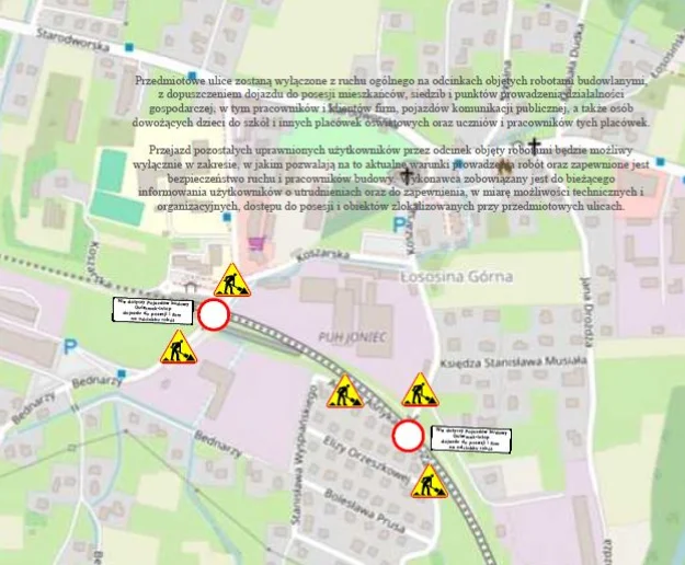 Po Wszystkich Świętych ruszą zmiany w organizacji ruchu na wybranych ulicach Limanowej - Zdjęcie główne