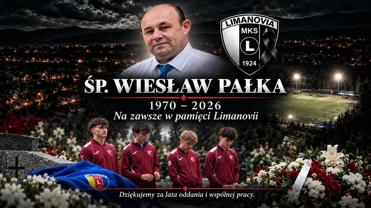 Limanovia pożegnała Wiesława Pałkę. Na trumnie spoczęła klubowa koszulka