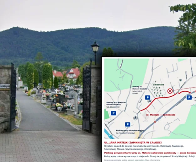 Zamkną ulicę przy cmentarzu. Gdzie zaparkować? - zdjęcie główne