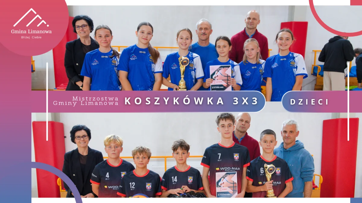 Dziewczyny ze Starej Wsi 1 i chłopcy z Pisarzowej wygrywają Gminne Mistrzostwa w Koszykówce dzieci