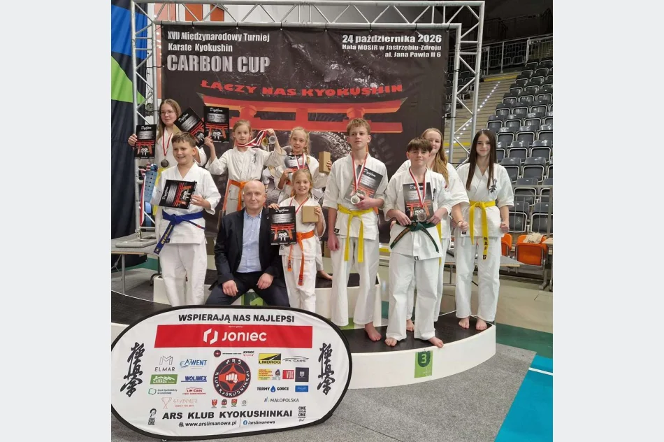 8 medali karateków ARS Limanowa – JONIEC Team na międzynarodowym turnieju CARBON CUP - zdjęcie 4