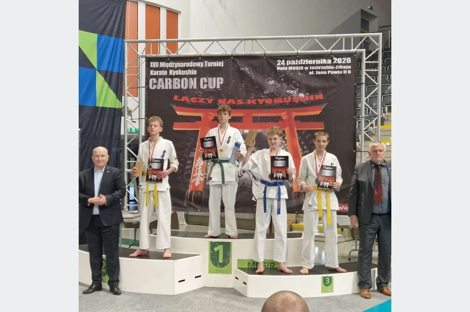 8 medali karateków ARS Limanowa – JONIEC Team na międzynarodowym turnieju CARBON CUP - zdjęcie 7