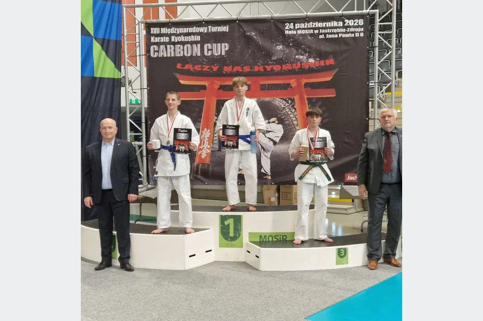 8 medali karateków ARS Limanowa – JONIEC Team na międzynarodowym turnieju CARBON CUP - zdjęcie 8