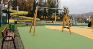 Odbiór zmodernizowanego placu zabaw przy ul. Spacerowej - zdjęcie 5