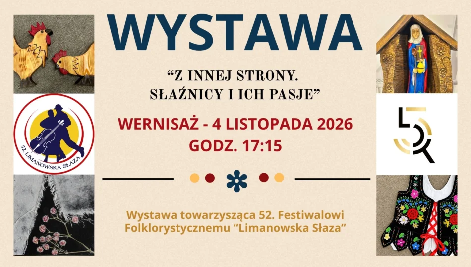 „Z innej strony. Słaźnicy i ich pasje” - ludzie wielu talentów podczas 52. „Limanowskiej Słazy”! - zdjęcie 1