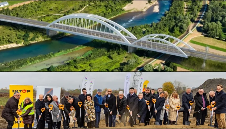 Ruszyła budowa mostu na Dunajcu za blisko 242 mln zł - zdjęcie 1