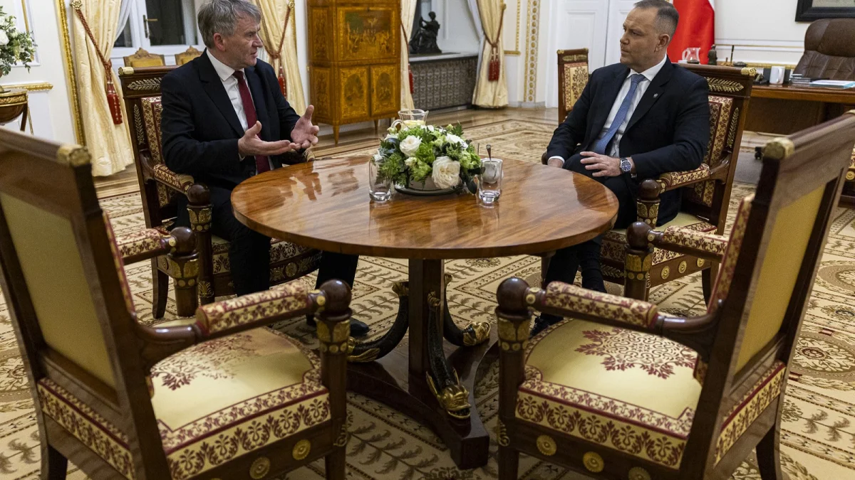 Karol Nawrocki spotkał się z Pierwszym Prezesem Sądu Najwyższego Zbigniewem Kapińskim