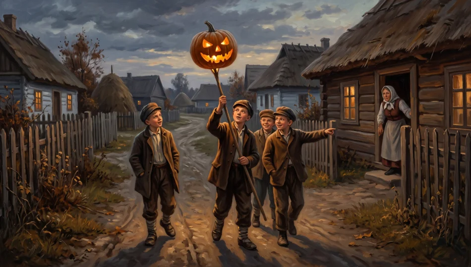 Dyniami straszono na polskiej wsi na długo przed modą na Halloween - zdjęcie 1