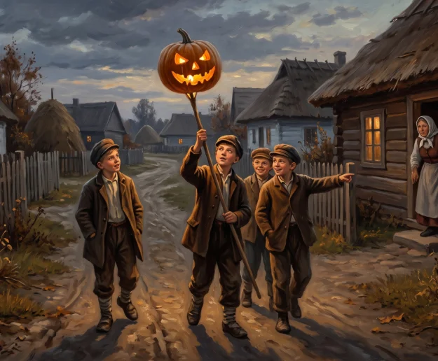 Dyniami straszono na polskiej wsi na długo przed modą na Halloween - zdjęcie główne