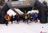 Zimowe bieganie w pięknej scenerii Beskidu Wyspowego - zdjęcie główne