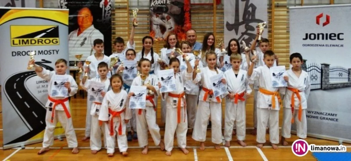 Limanowscy karatecy ze sporym dorobkiem medalowym