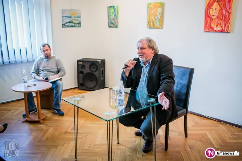 Spotkanie z Andrzejem Grabowskim w Limanowej - zdjęcie 8