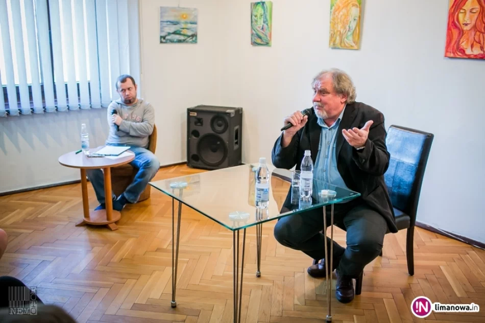 Spotkanie z Andrzejem Grabowskim w Limanowej - zdjęcie 13