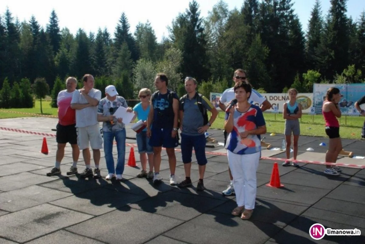 Udana próba biathlonowa w powiecie limanowskim