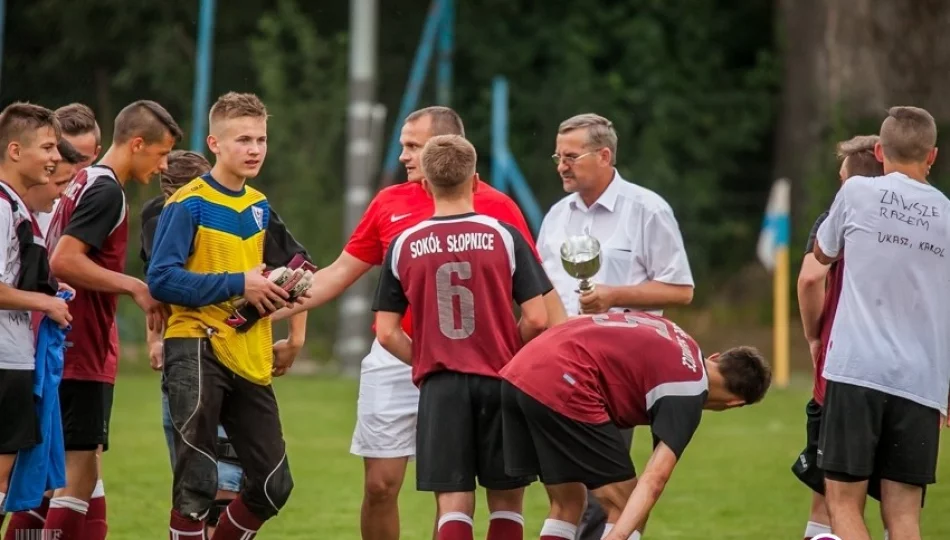 Juniorzy Sokoła Słopnice  w dobrej formie na małopolskich boiskach - zdjęcie 1