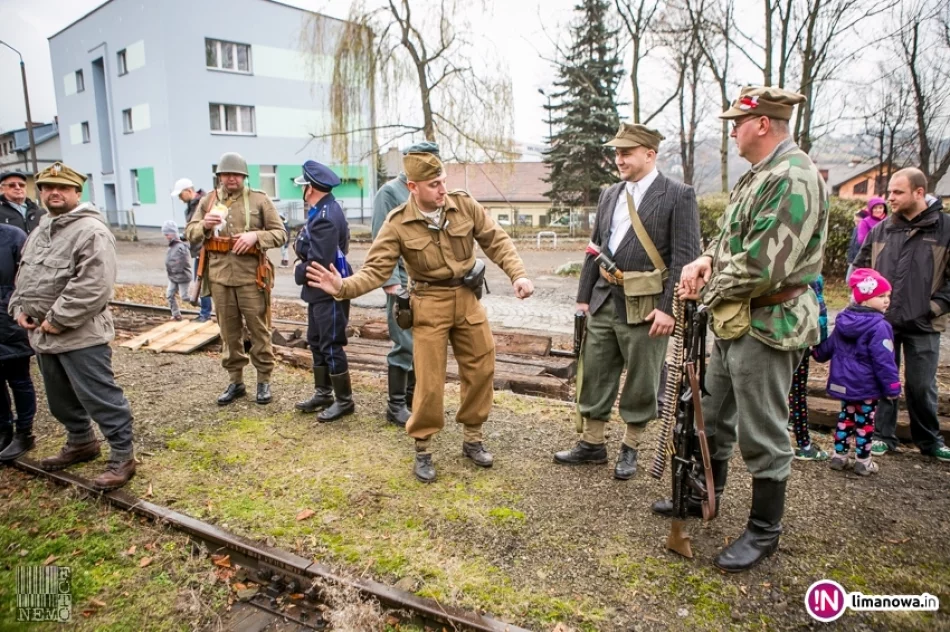 Pociąg Niepodległości w Limanowej - zdjęcie 4
