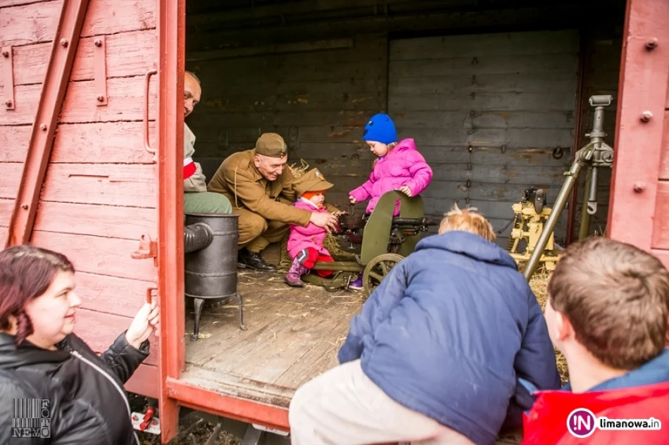 Pociąg Niepodległości w Limanowej - zdjęcie 6